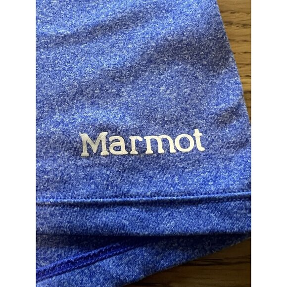 Marmot Shirt‎ Womens Medium Purple Short Sleeve Tee Outdoors Hiking Camping Run - Picture 7 of 9